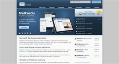 Desktop Screenshot of mailenable.net