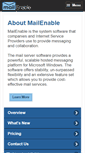 Mobile Screenshot of mailenable.org